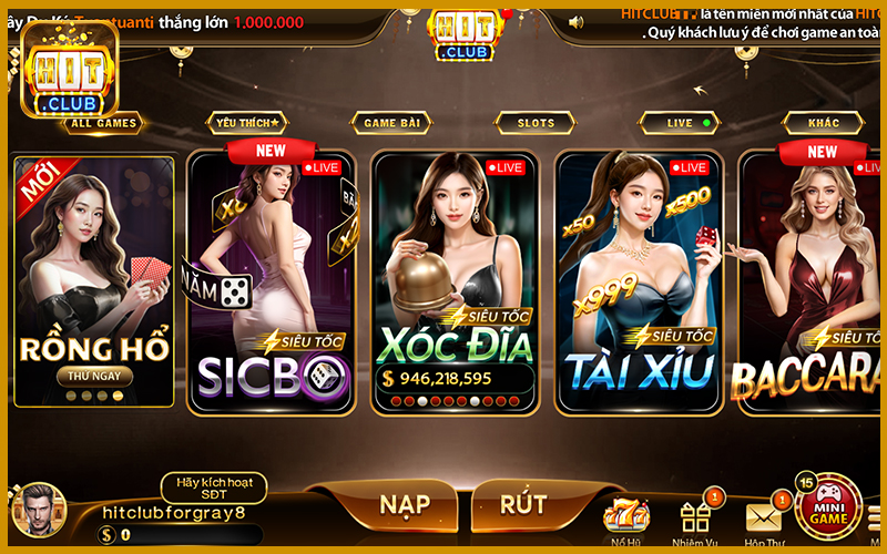HitClub hình thành từ nhu cầu chơi ngắn, vào ra chủ động