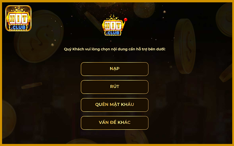 HitClub phân tách kênh hỗ trợ và kênh thông báo